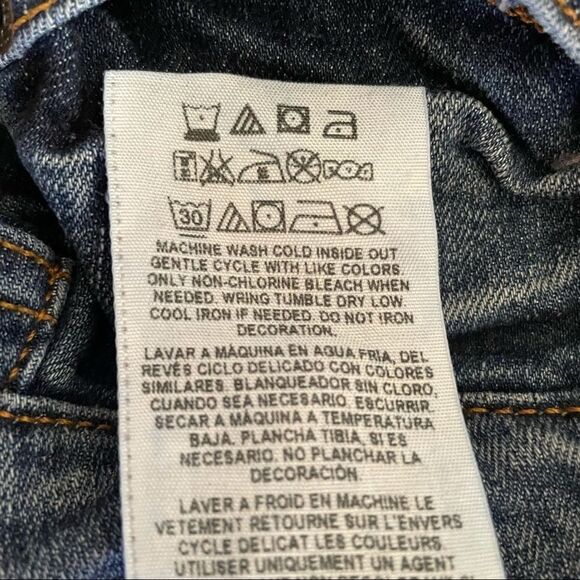 VINTAGE Early 90s Guess Crop Mid Jeans Size 26 - Picture 8 of 9